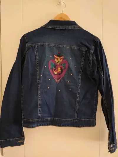 Chaqueta de mezclilla azul - miniatura 2