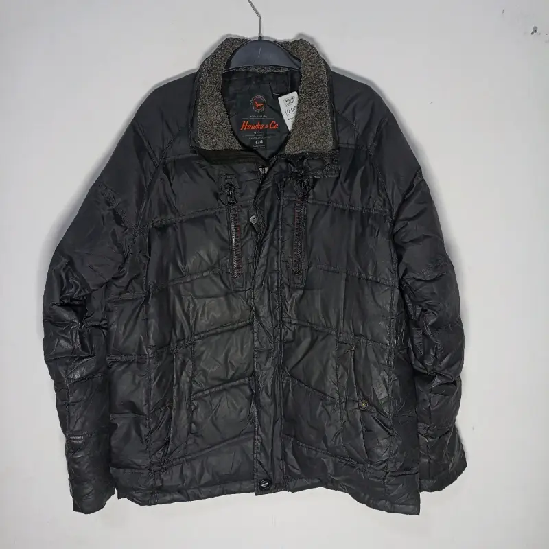 Chaqueta Hawke & Co negra, talla L - 2