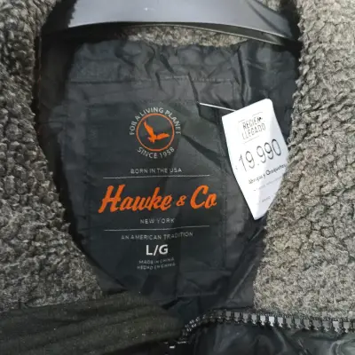 Chaqueta Hawke & Co negra, talla L - miniatura 3