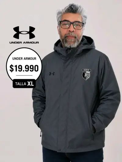 Chaqueta Under Armour gris - miniatura 1