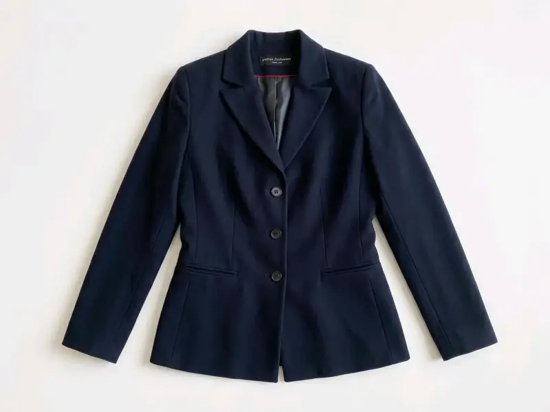 Blazer azul oscuro elegante - 1