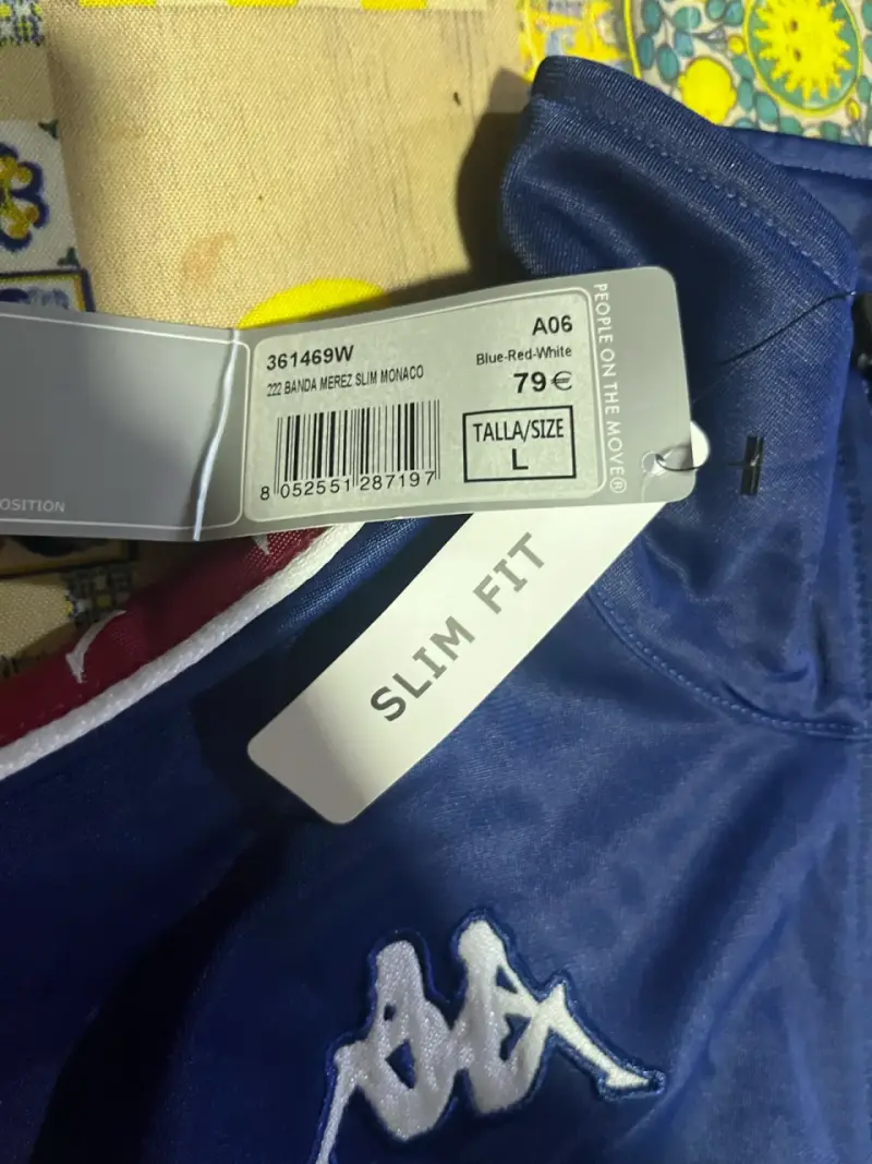 Chaqueta deportiva Kappa azul - 2