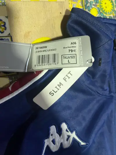 Chaqueta deportiva Kappa azul - miniatura 2