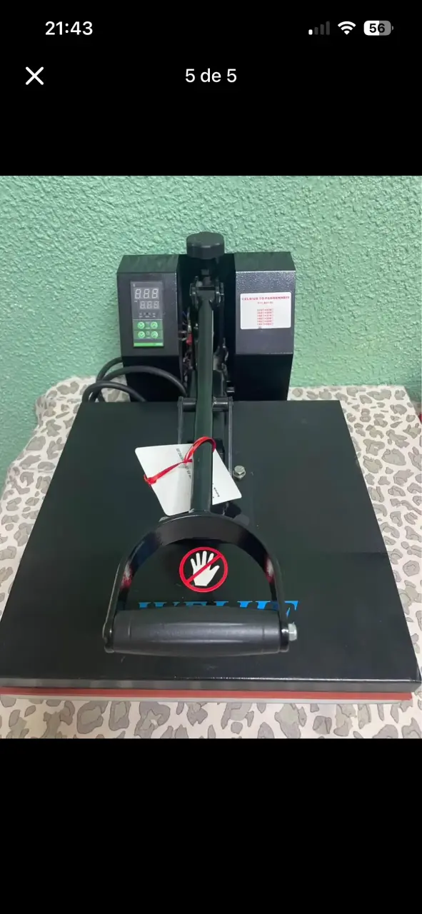 Estampadora 38x38 totalmente nuevo sin uso - 1