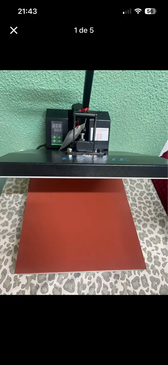 Estampadora 38x38 totalmente nuevo sin uso - 4