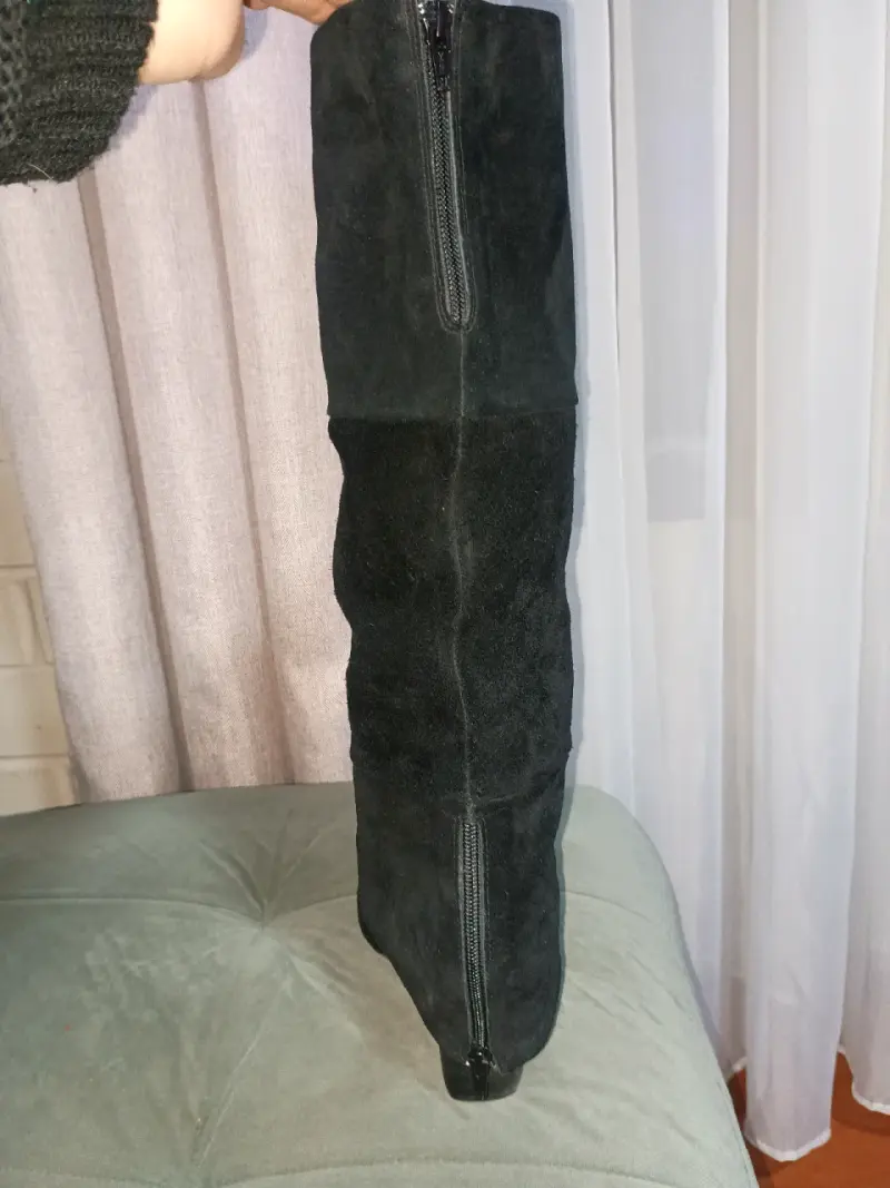 Botas de gamuza negras - 2