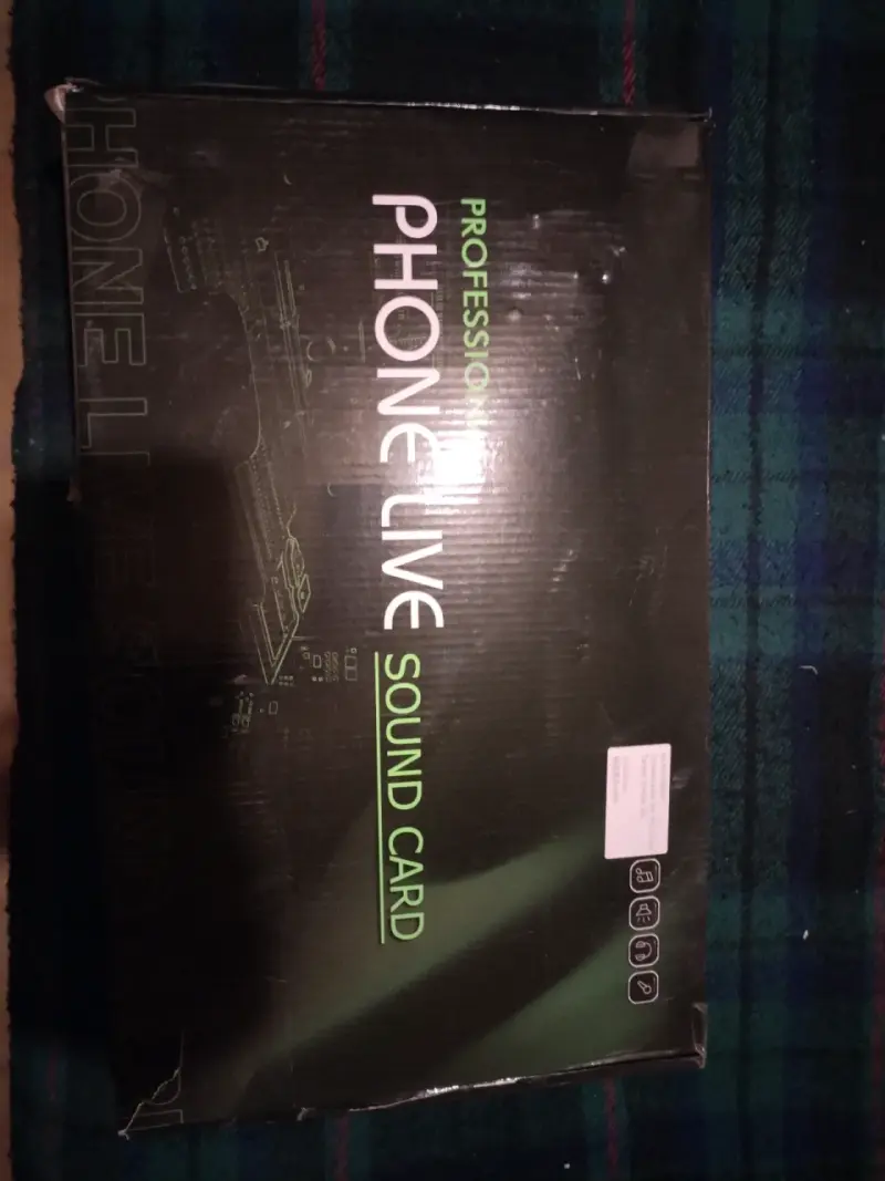 Tarjeta de sonido Phone Live - 1