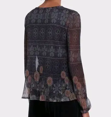 Blusa estampada manga larga Desigual - 2