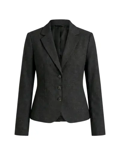 Blazer gris oscuro elegante - miniatura 1