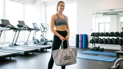 Bolso tote gris alo - miniatura 2