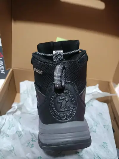Botines negros impermeables para hombre - miniatura 1