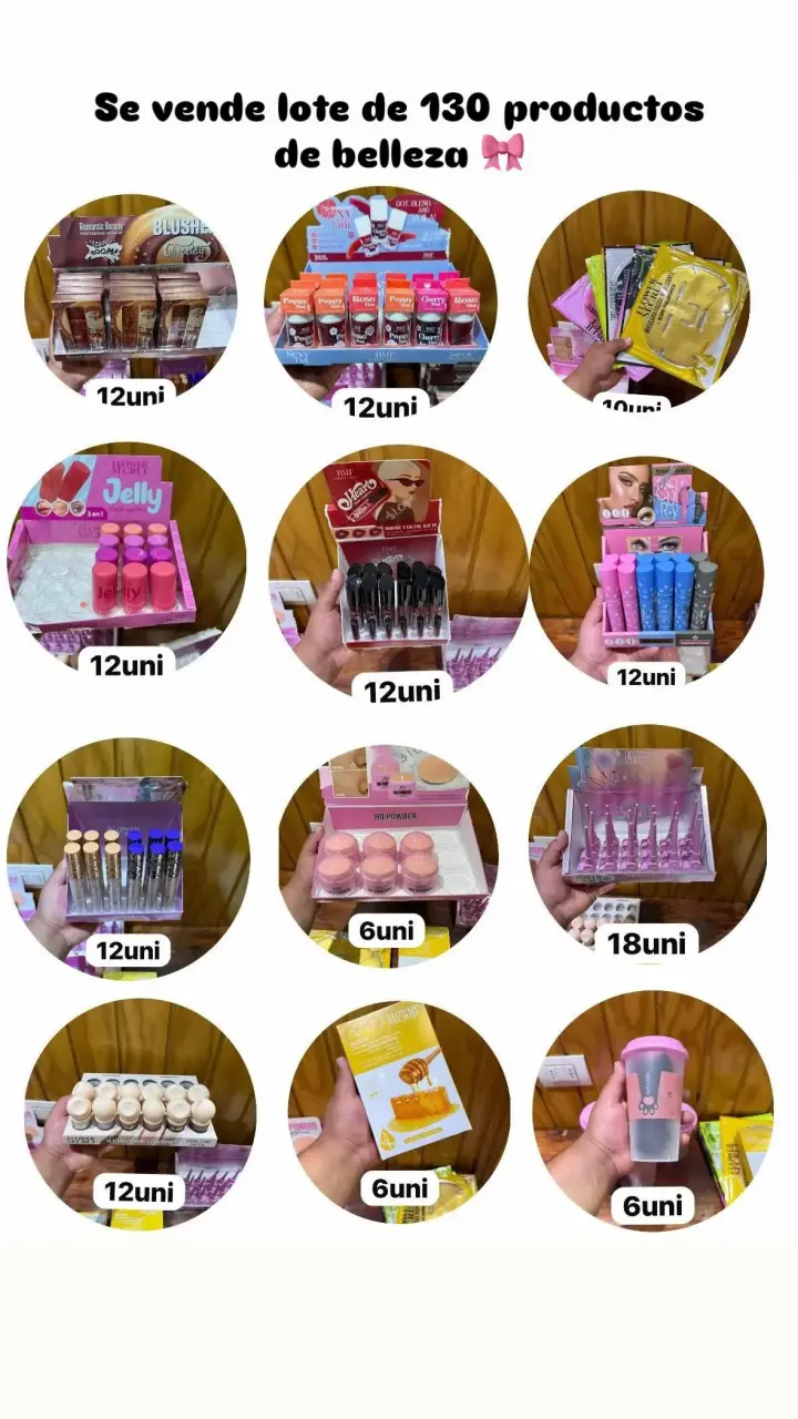 Lote de maquillaje