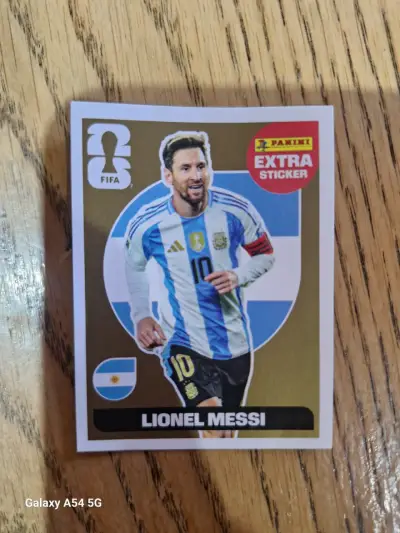 Lámina Panini Extra Messi - miniatura 1
