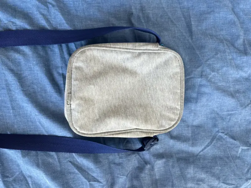 Bandolera Adidas gris vintage - 3