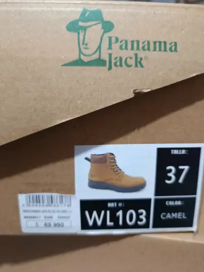 Botas Panama Jack camel talla 37 - miniatura 1