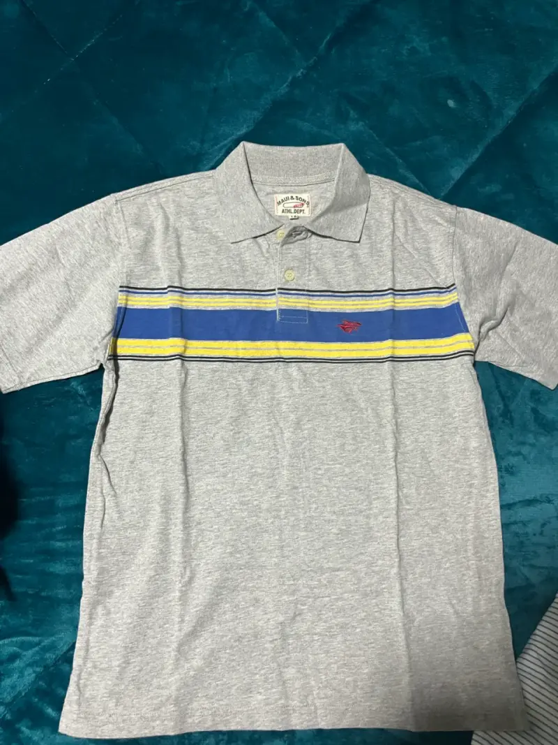 Polera polo gris Maui & Sons - 1