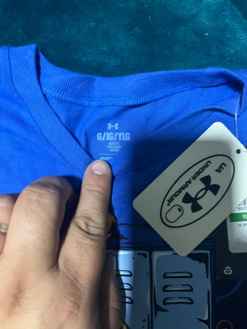 Polera azul deportiva Under Armour - 2