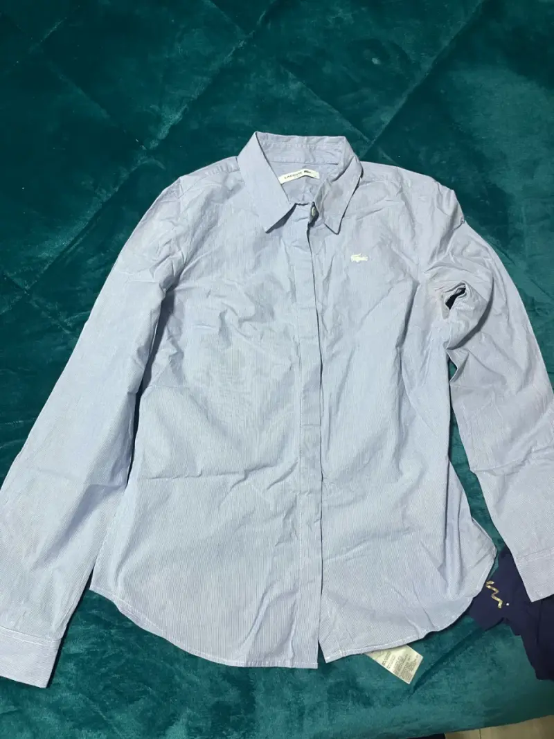 Camisa Lacoste Slim Fit celeste - 2