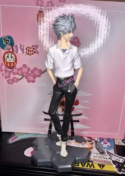 Figura de Kaworu - Evangelion. Original Sega - miniatura 2