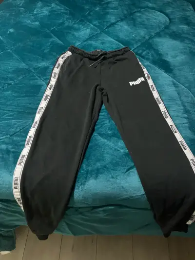 Pantalones deportivos Puma negros - miniatura 1