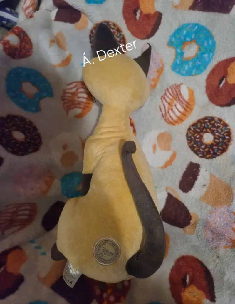 Peluche La Dama y el Vagabundo gato siamés - 5