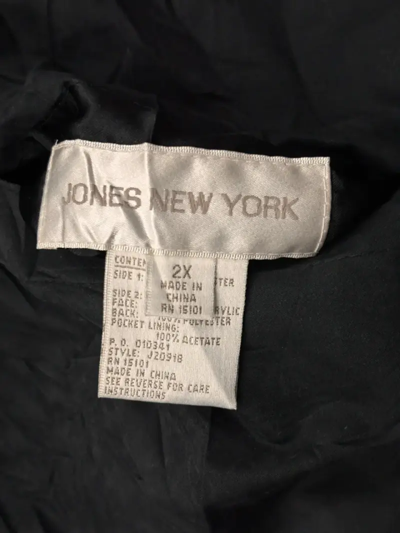 Abrigo de piel sintética jones new york - 3