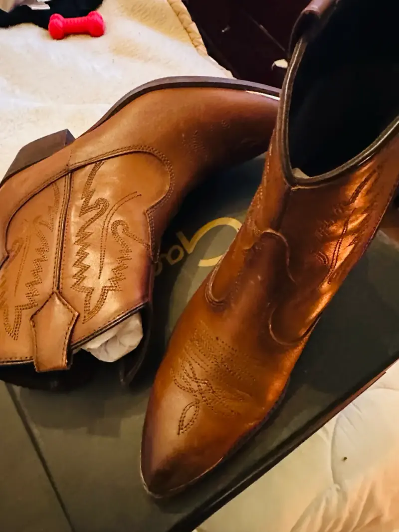 Botín Gacel N 37 Botas de cuero marrón clásicas - 1