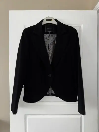 Blazer negro elegante Basement - miniatura 1
