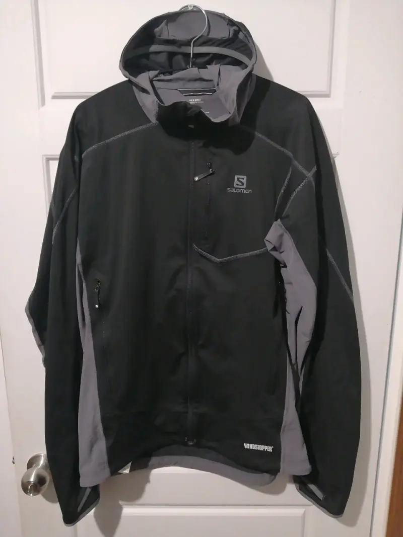 Chaqueta Salomon Mont Baron. Windstopper