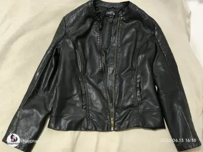 Chaqueta de Ecocuero Negra TodoPiel XL - miniatura 1