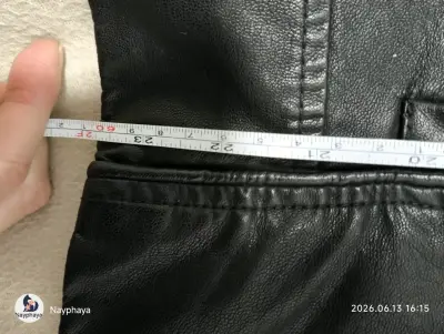 Chaqueta de Ecocuero Negra TodoPiel XL - miniatura 2