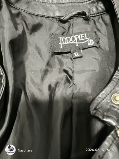 Chaqueta de Ecocuero Negra TodoPiel XL - miniatura 5