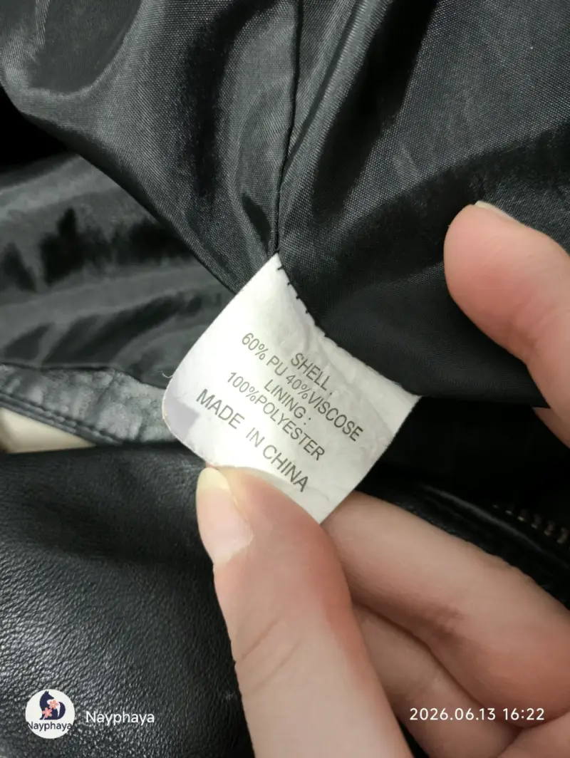 Chaqueta de Ecocuero Negra TodoPiel XL - 6