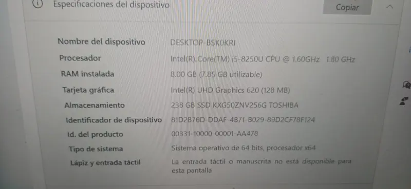 Laptop HP - 6