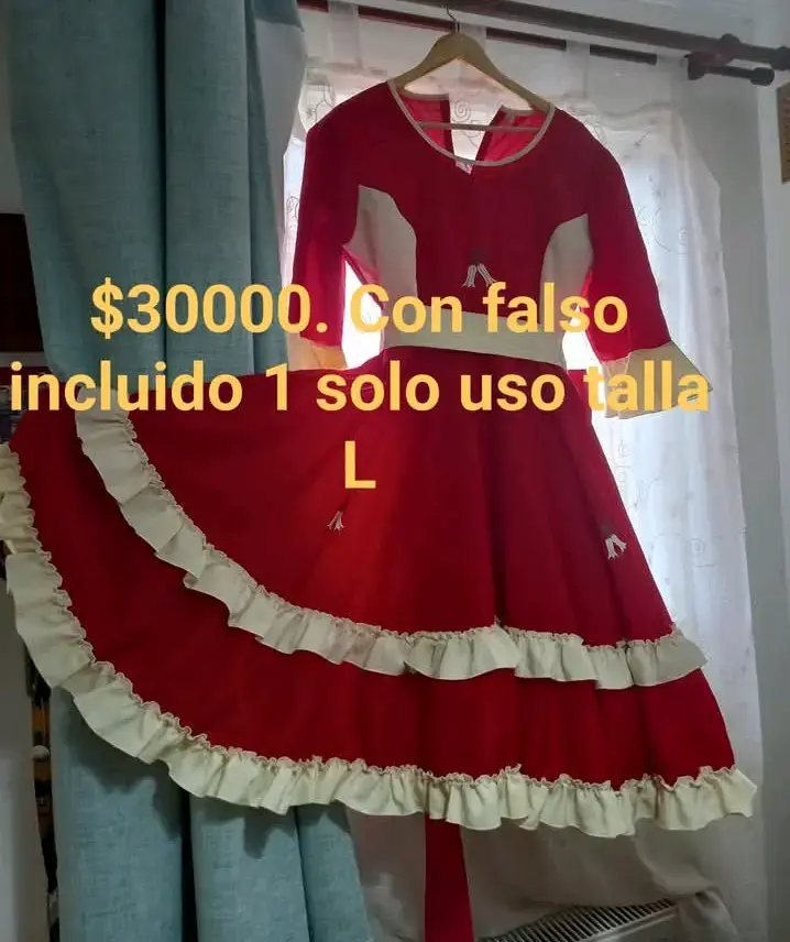 Poncho tejido beige - 2
