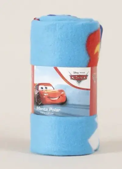Manta polar de cars - miniatura 1