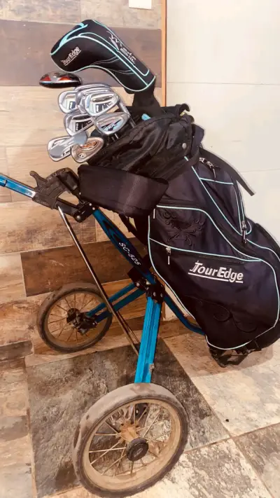 Bolsa de golf Tour Edge azul - miniatura 3