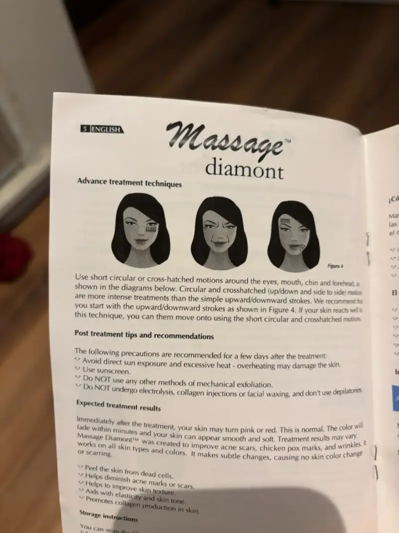 Aparato de masaje facial Massage Diamont - 2