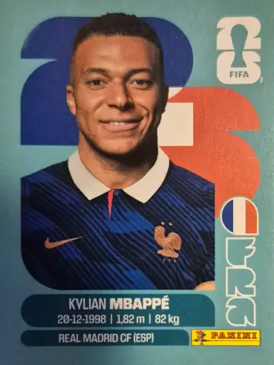 Lámina Panini Mundial 2026 Mbappe - miniatura 1