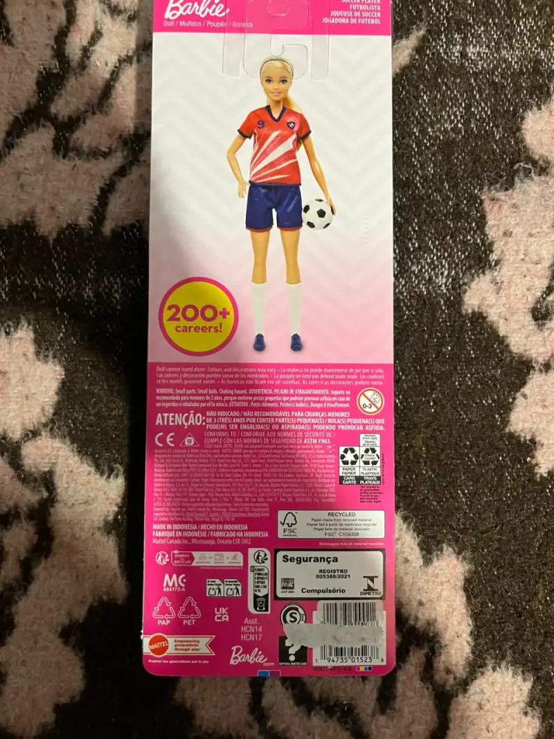 Muñeca Barbie Futbolista - 2