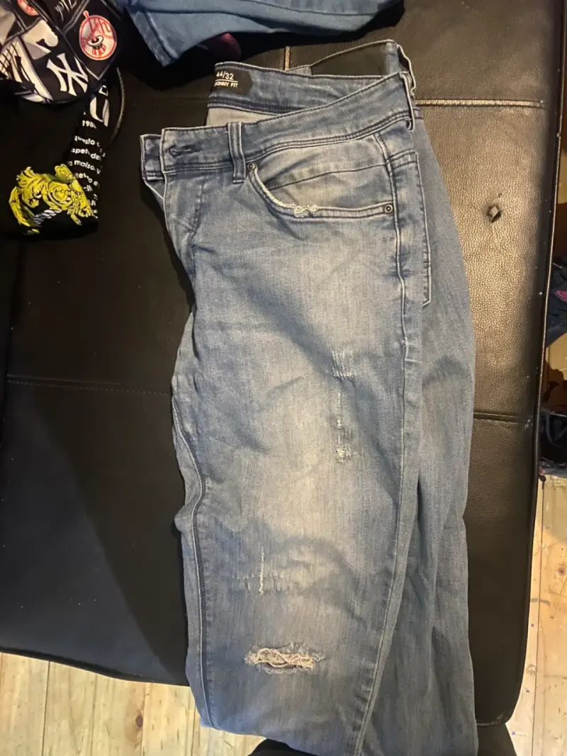 Jeans celestes skinny fit