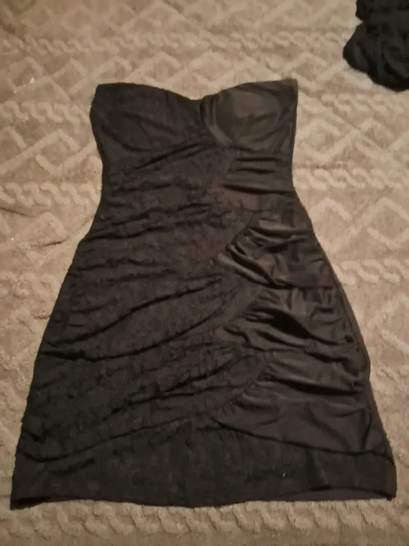 Vestido negro elegante