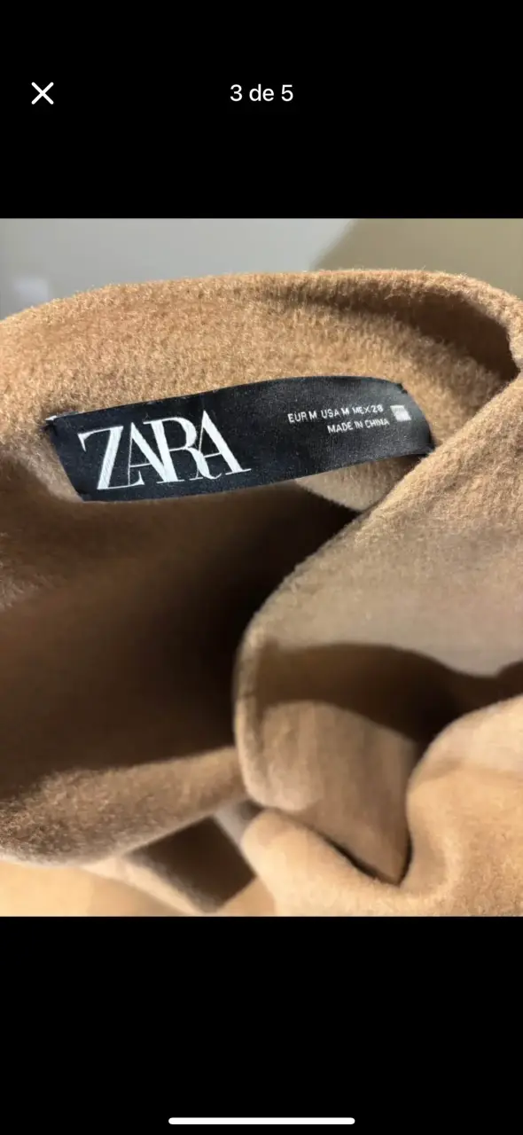Abrigo zara M - 2