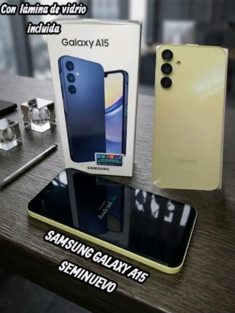 Samsung Galaxy A15 con lámina - 1