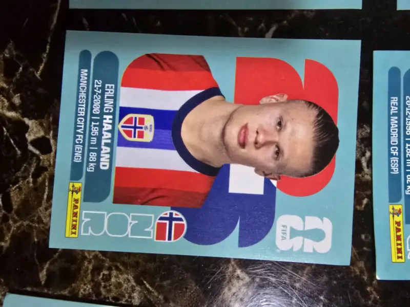 Lámina Panini 2022 Erling Haaland - 1