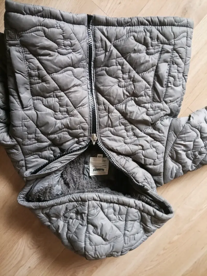 Chaqueta acolchada amarilla para niños - 3