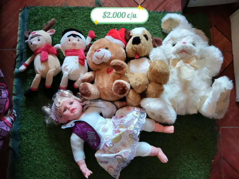 Set de peluches varios - 1