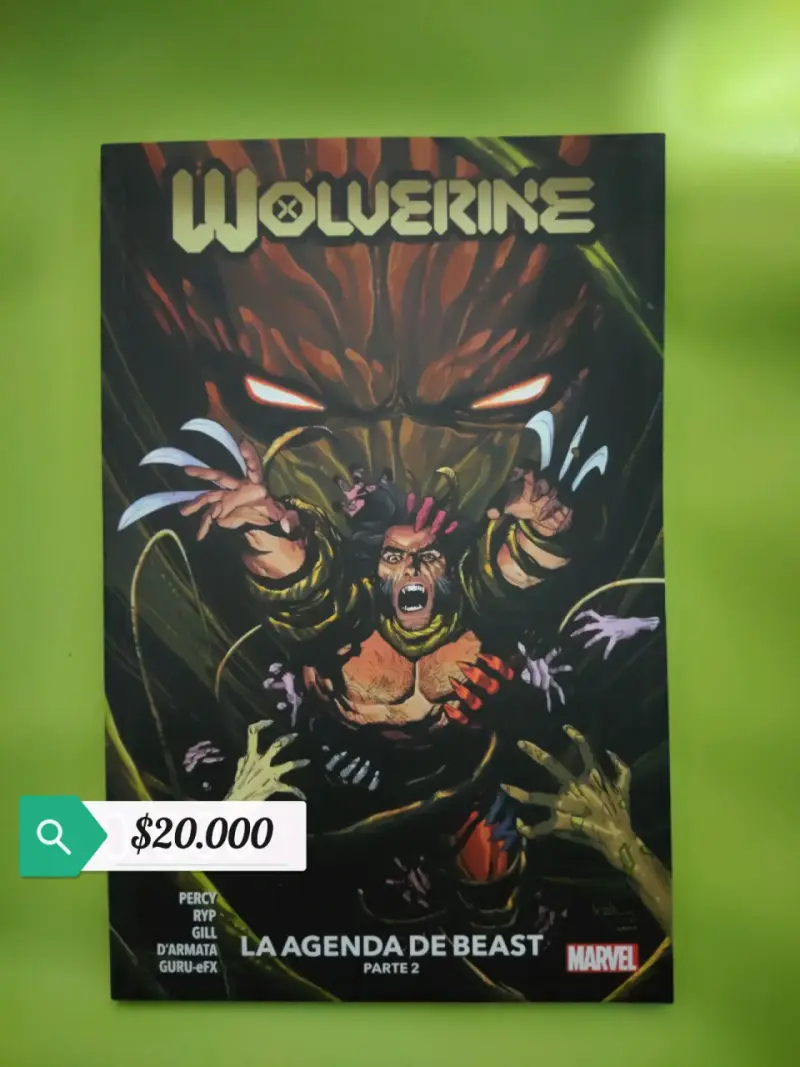 Cómic Wolverine La Agenda de Beast - 2