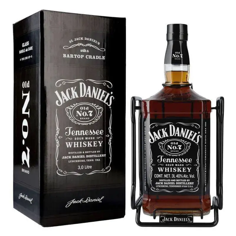 Whiskey Jack Daniel's 3L con soporte - 2