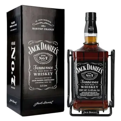 Whiskey Jack Daniel's 3L con soporte - miniatura 2